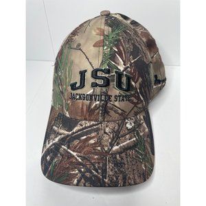Under Armour JSU Jacksonville State Men's hat Camouflage LG/XL w elastic strap